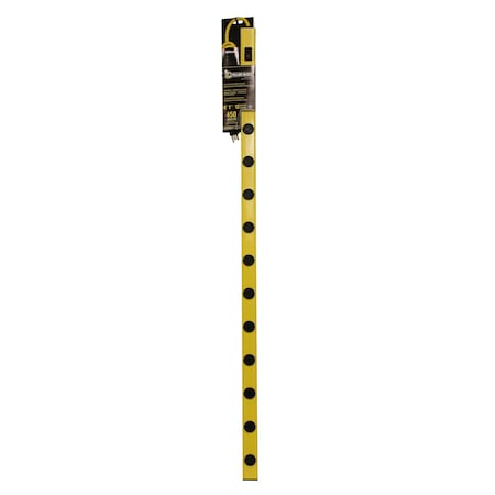 Southwire Outlet Strip, Surge, 6 ft, Yellow 5154